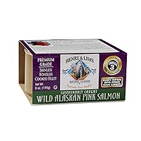 Wild Alaskan Pink Salmon, 6-Ounce Cans (Pack of 4)