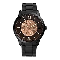 Fossil Neutra Men's Automatic Watch with Mechanical Movement and Skeleton Dial