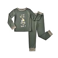 Toddler Pant Sets 3-5T for Boys & Girls, Baby Long Sleeve Tee and Pants, 2-Piece Pants Sets Soft
