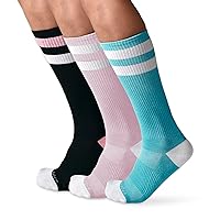 Light Weight Compression Athletic Crew Socks for Women