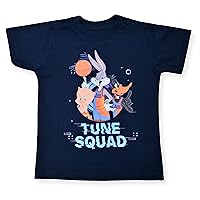 Looney Tunes Bugs Bunny, Porky Pig, and Daffy Duck Boys T-Shirt for Big Kids – Blue/Navy
