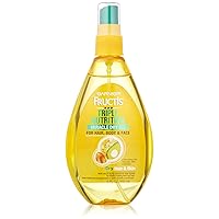 Garnier Fructis Triple Nutrition Miracle Dry Oil for Hair, Face, and Body, 5 Fluid Ounce