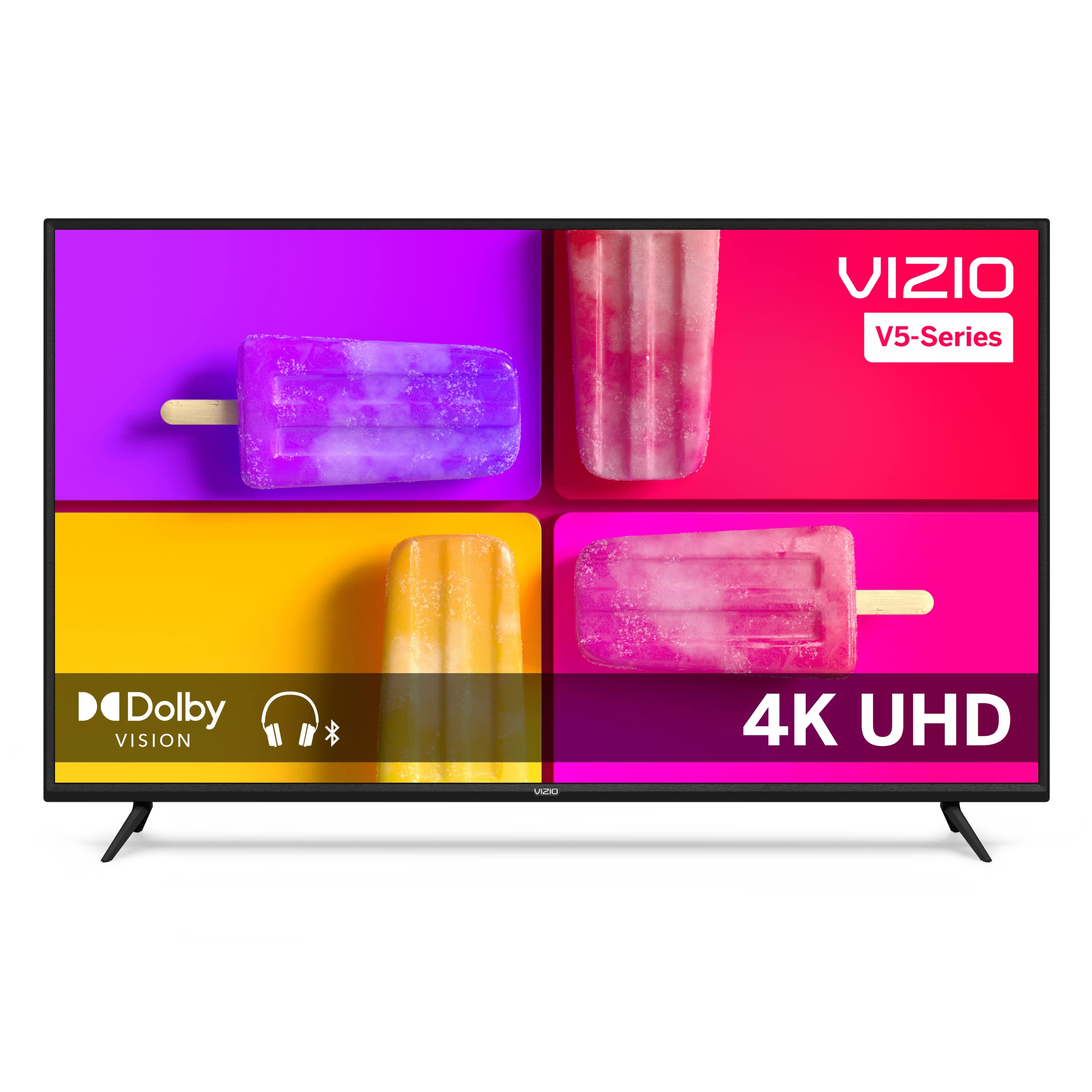 VIZIO 65-Inch V-Series 4K UHD LED Smart TV with Voice Remote, Dolby Vision, HDR10+, Alexa Compatibility, V655-J09, 2022 Model