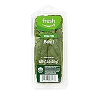 Amazon Fresh Brand, Organic Basil, 0.5 Oz