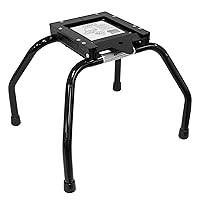 Wise 8WD1174 Portable Seat Stand with 8WD17 Quick Release Bracket, Black Powder Coat Finish