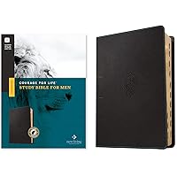 NLT Courage For Life Study Bible for Men (LeatherLike, Onyx Lion, Indexed, Filament Enabled) NLT Courage For Life Study Bible for Men (LeatherLike, Onyx Lion, Indexed, Filament Enabled) Imitation Leather