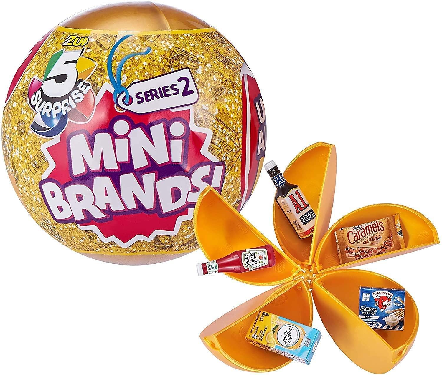 Generic 5 Surprise Mini Brands Series 2 by Zuru - 3 Ball Bundle
