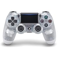 DualShock 4 Wireless Controller for PlayStation 4 - Crystal (Renewed)