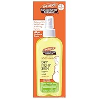 Cocoa Butter Formula Soothing Oil with Vitamin E, Dry, Itchy Skin Relief, Pregnancy-Safe Anti-Itch Body Oil, 5.1 Ounces