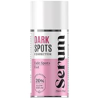 Dark Spot Corrector, Dark Spot Remover for Face - For Stubborn Dark Spots Serum, Dark Spot Remover with Kojic Acid, Alpha Arbutin, Mulberry Extract, Brightening Discoloration Correcting Serum