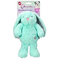 SPOT Soothers Heartbeat Bunny- Calming Toy for Dogs with Heartbeat Pulse, Separation Anxiety Relief and Behavioral Training Aid for Puppy Calming, 12in