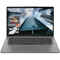Lenovo Newest IdeaPad Laptop, 14” FHD Display, AMD Ryzen 7 5700U (Beats i7-1265U), 36GB RAM, 2TB SSD, Fingerprint Reader, Backlit Keyboard, Webcam, Wi-Fi 6, HDMI, SD Card Reader, Windows 11, Grey