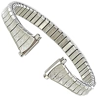 10-13mm Speidel Silver Stainless Steel Expansion Ladies Watch Band 1741/02L
