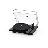 Pro-Ject Debut Carbon EVO, Audiophile Turntable with Carbon Fiber tonearm, Electronic Speed Selection and pre-Mounted Sumiko Rainier Phono Cartridge (High Gloss Black) Pro-Ject Debut Carbon EVO, Audiophile Turntable with Carbon Fiber tonearm, Electronic Speed Selection and pre-Mounted Sumiko Rainier Phono Cartridge (High Gloss Black)