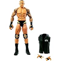 WWE Randy Orton Top Picks Elite Collection Action Figure with Entrance Gear, 6-inch Posable Collectible Gift for WWE Fans Ages 8 Years Old & Up, Multicolor