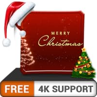 FREE Christmas Tree HD - Decorate your room with Beautiful Scenery on your HDR 4K TV, 8K TV and Fire Devices as a wallpaper, Decoration for Christmas Holidays, Theme for Mediation & Peace