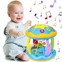Baby Toys 6 to 12 Months - Musical Learning Infant Toys 12-18 Months - Babies Ocean Rotating Light Up Toys for Toddlers 1 2 3+ Years Old Boys Girls Baby Gifts