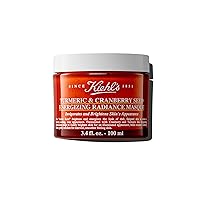 Turmeric & Cranberry Seed Energizing Radiance Face Mask, Brightening Facial Mask, Invigorates Dull Skin, Gently Exfoliates for Smoother Skin, for All Skin Types, Paraben-free, Fragrance-free