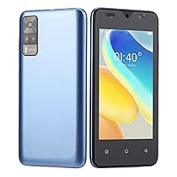 Android Unlocked Cell Phones, Y53S 5.45in FHD Screen Dual SIM Face Unlocked Mobile Phone, 2GB RAM 32GB ROM Ultra Thin Smartphone, 128G Expansion, 2800mAh, Dual Camera, Bluetooth(Light Blue)