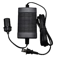 Koolatron 110V AC to 12V DC Power Adapter with Circuit Breaker, AC to DC Power Converter, 12V 5A DC Power Supply, Black, 6 Ft Cord for 12V Portable Devices, Compressor, Cooler, Car Fridge, and More