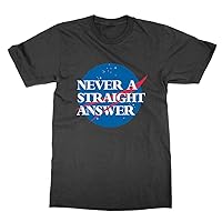 NASA Never a Straight Answer T-Shirt