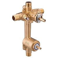 Moen 2571 Posi-Temp Pressure Balancing Valve with Built In 2-Function Transfer Valve, Includes Stops, CC/IPS