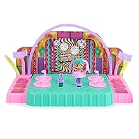 Fashion Show Playset, 2-in-1 Runway and Trading Board with Exclusive Doll