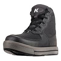 Korkers Men's Stealth Sneaker Wading Boot with Fixed Kling-On Rock Soles