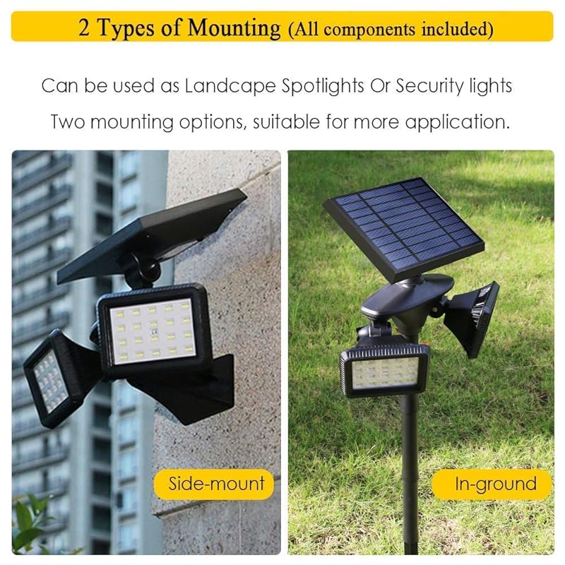 Mua EMANER Motion Sensor Solar Light Outdoor, Dusk to Dawn Wireless  Security LED Flood Light, 6000K Very Bright, Solar Powered Landscape  Spotlights Waterproof for Garden/Driveway/Porch, (1-Pack) trên Amazon Mỹ  chính hãng 2023