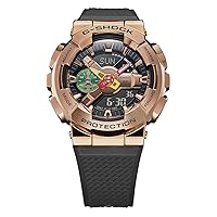 G-Shock by Casio Men's x Rui Hachimura GM110RH-1A Copper/Black Analogue Digital Watch, Copper/Kente 2 Band, Strap.