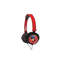 LEXiBOOK, Miraculous Ladybug Tikki, Stereo Headphones, Safe Volume, Foldable and Adjustable, red, HP015MI