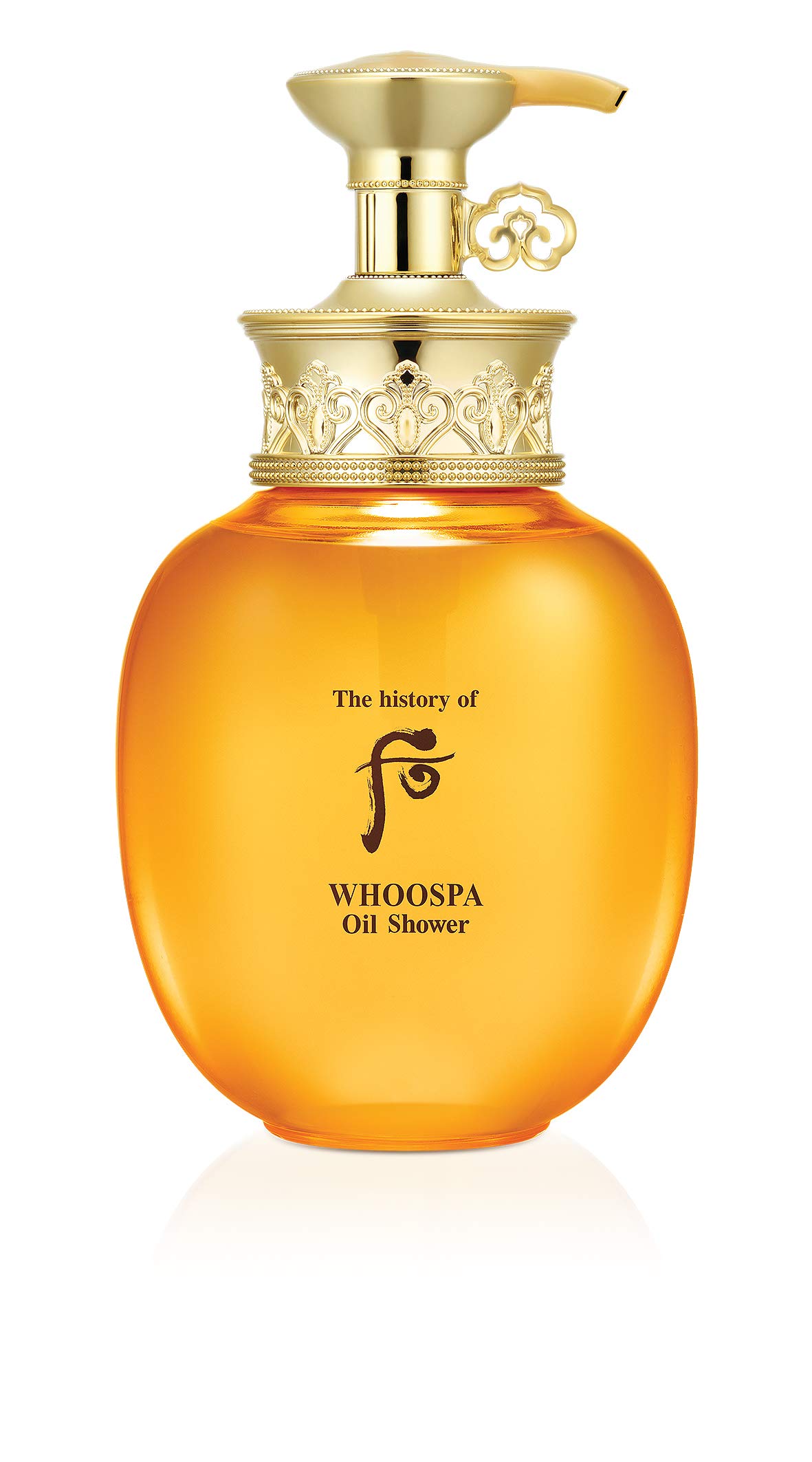 The History of Whoo Spa Oil Shower | Premium Herbal Body Cleanser for Gentle & Instant Skin Impurities Removal | Moisturizing Finish, Low-irritation, Aruvedic Fragrance, 200ml