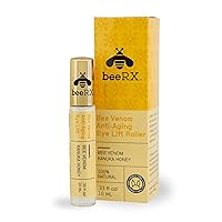 Anti-Aging Eye Lift Roller With Bee Venom and Kanuka Honey - Instant Firming Eye Cream For Wrinkles, Fine Line Under Eye Serum