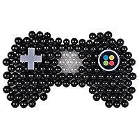 Black Latex Game Controller Sculpted Balloon Backdrop Kit - 5' Tall (160 Pc) - Ideal for Epic Gaming & Party Decorations