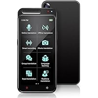 Language Translator Device, 2023 Instant Translator, 5-Way Portable Translation Device, Real Time 143 Languages and Accents with WiFi/Offline/Photo Support for Travel, Learning, and Business