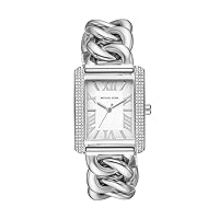 Michael Kors Emery Three-Hand Silver-Tone Stainless Steel Women's Watch (Model: MK7438)