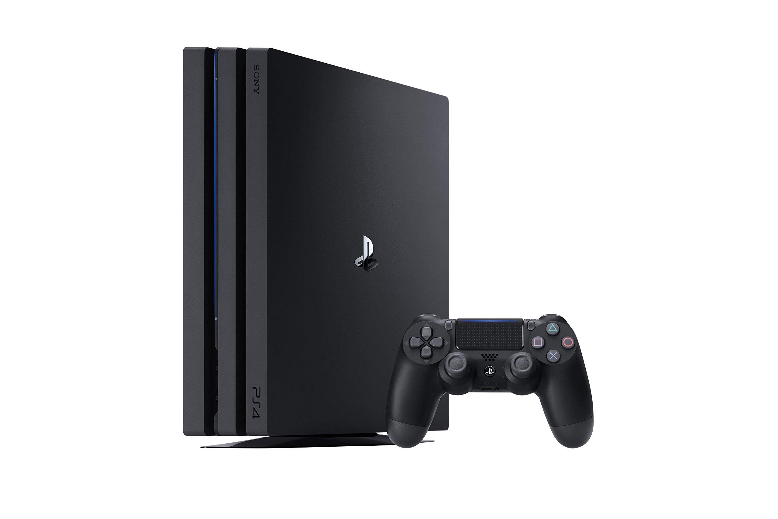 Sony PlayStation 4 Pro w/ Accessories, 1TB HDD, CUH-7215B - Jet Black (Renewed)