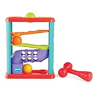Kidoozie Pound-A-Ball Tower - Baby Ball Drop & Hammer Toy - Safe Sensory Toy for Ages 2+
