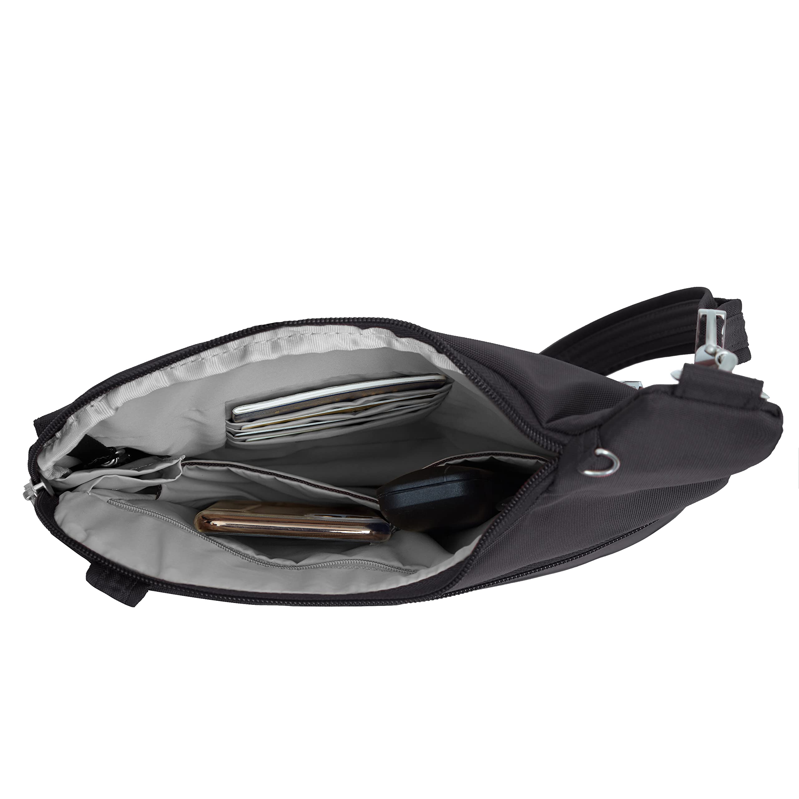 Travelon Anti-Theft Cross-Body Bag, Black, One Size