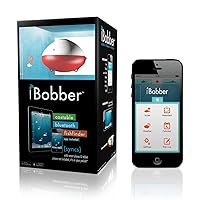 iBobber Portable Wireless Bluetooth Fish Finder Depth Finder with Depth Range of 135 feet 10+ hrs Battery Life with iOS & Android App Wireless and Watch App