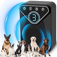1500 mAh Rechargeable Anti Barking Device for Dogs Indoor Up to 50 Ft Range, Dog Bark Deterrent Devices Dog Training & Behavior Aids, 9 Modes Bark Box Dog Barking Control Devices Safe for Humans, Dogs