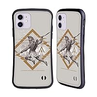 Head Case Designs Officially Licensed Assassin's Creed Alexios Map Odyssey Artwork Hybrid Case Compatible with Apple iPhone 11