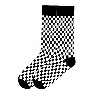 K. Bell Men's Fun Patterns & Designs Crew Socks-1 Pairs-Cool & Classic Novelty Gifts