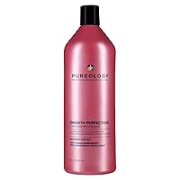 Smooth Perfection Conditioner | For Frizzy, Color-Treated Hair | Detangles & Controls Frizz | Sulfate-Free | Vegan
