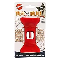 SPOT Treat Holder- Safety Device Bully Stick Holder & Yak Cheese Holder for Small and Medium Dogs, to Help Prevent Choking, 4.5in