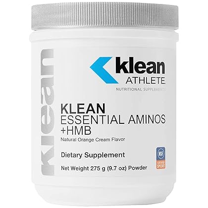 Klean ATHLETE Klean Essential Aminos +HMB | Blend of Essential Amino Acids with HMB, Vitamin D3, and Glutamine for Lean Muscle Mass | 9.7 Ounces