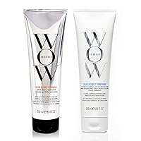 COLOR WOW Color Security Shampoo and Conditioner Duo Set - Hydrating Formula for Fine to Normal Hair