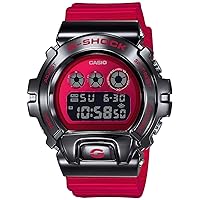 Casio Watch GM-6900B-4ER, red, Stripes
