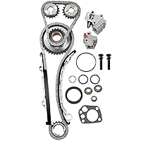 SCITOO TK30229 Engine Timing Chain Kit Sets Replaces for Nissan Frontier Xterra Altima 2.4L