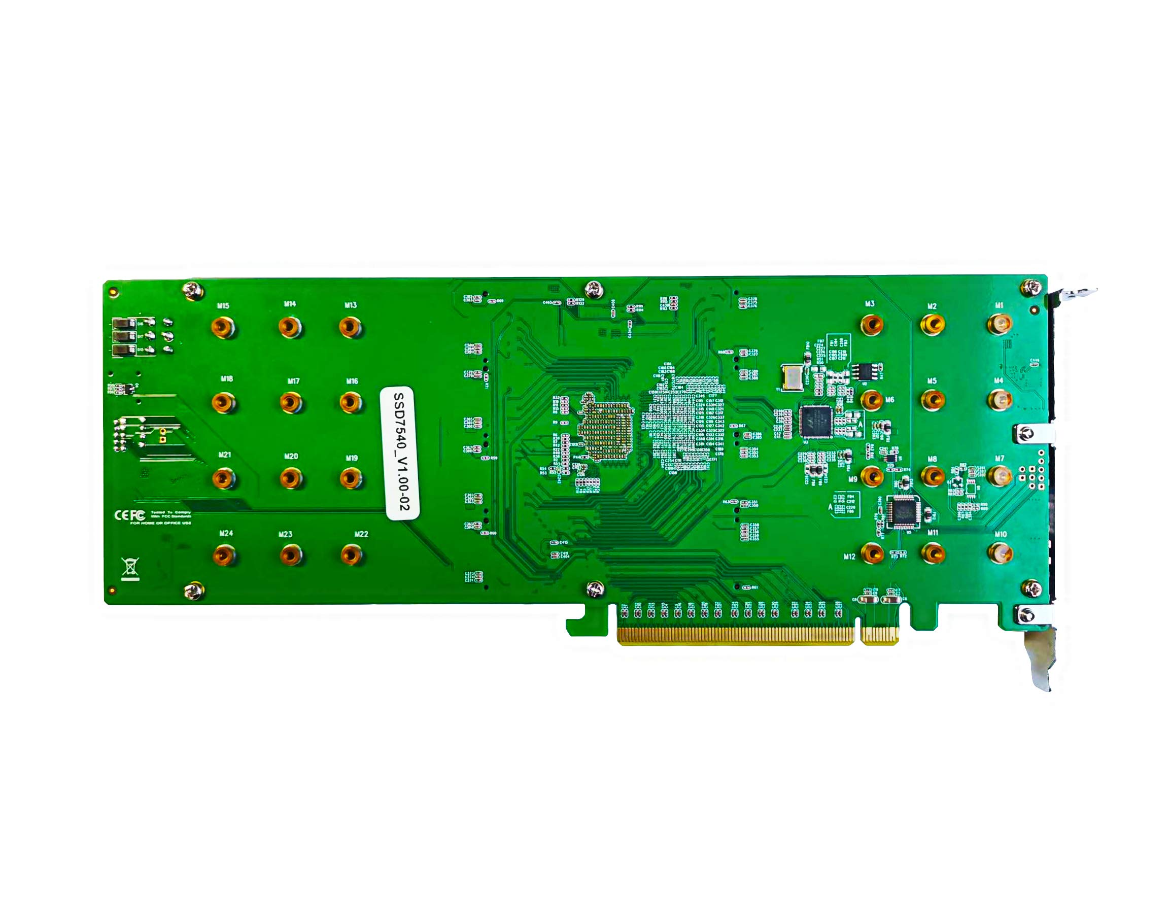 HighPoint Technologies SSD7540 PCIe 4.0 x16 8-Port M.2 NVMe RAID Controller